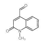 1-甲基-2-氧代-1,2-二氢喹啉-4-甲醛结构式