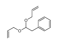 2,2-bis(prop-2-enoxy)ethylbenzene结构式