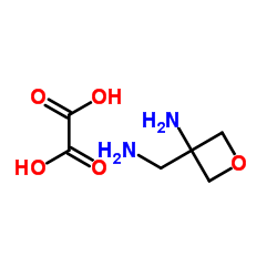 3-(aminomethyl)oxetan-3-amine; oxalic acid Structure