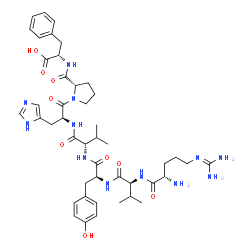 (Val4)-Angiotensin III结构式