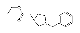 ethyl (1R,5S)-3-benzyl-3-azabicyclo[3.1.0]hexane-6-carboxylate结构式