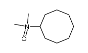 cyclooctyl-dimethyl-amine oxide Structure