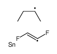 butan-2-yl(1,2-difluoroethenyl)tin Structure