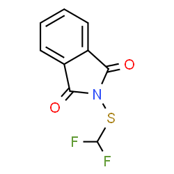2-(Difluoromethylthio)isoindoline-1,3-dione structure