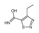 1,2,3-Thiadiazole-5-carboxamide,4-ethyl-(9CI) Structure