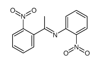 N,1-bis(2-nitrophenyl)ethanimine Structure