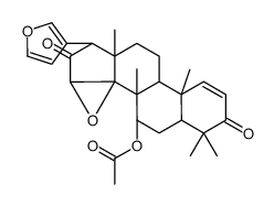 Epoxyazadiradione structure