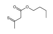 3-Thioxobutyric acid butyl ester Structure