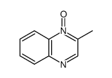 Quinoxaline,2-methyl-,1-oxide structure