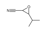 Oxiranecarbonitrile,3-(1-methylethyl)- (9CI)结构式