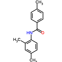 N-(2,4-Dimethylphenyl)-4-methylbenzamide structure