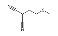 (2-Methylmercapto-ethyl)-malononitril Structure