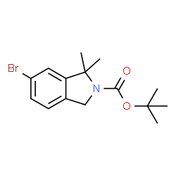 tert-butyl 6-bromo-1,1-dimethyl-2,3-dihydro-1H-isoindole-2-carboxylate picture