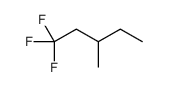 1,1,1-trifluoro-3-methylpentane structure