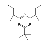 2,4,6-tris(2-methylbutan-2-yl)-1,3,5-triphosphinine Structure