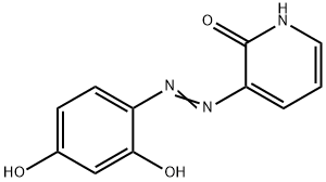 Resorcinol, 4-[(2-hydroxy-3-pyridyl)azo]- structure