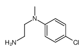 N'-(4-chlorophenyl)-N'-methylethane-1,2-diamine结构式