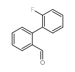 2-氟双苯基-2-甲醛结构式