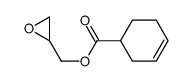 oxiran-2-ylmethyl cyclohex-3-ene-1-carboxylate Structure