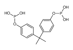 [4-[2-(4-dihydroxyphosphanyloxyphenyl)propan-2-yl]phenyl] dihydrogen phosphite结构式