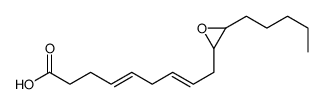 9-(3-pentyloxiran-2-yl)nona-4,7-dienoic acid Structure