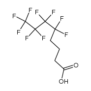 5,5,6,6,7,7,8,8,8-nonafluorooctanoic acid结构式