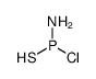 amino(chloro)phosphinothious acid Structure