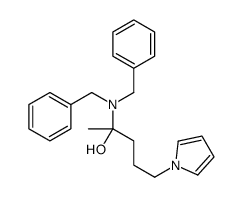 (S)-2-(二苄基氨基)-5-(1H-吡咯-1-基)-2-戊醇结构式