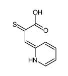 3-(1H-pyridin-2-ylidene)-2-sulfanylidenepropanoic acid Structure