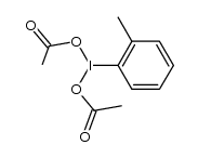bis(acetyloxy)(2-methylphenyl)-λ3-iodane结构式