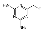 1,3,5-TRIAZINE-2,4-DIAMINE, 6-(FLUOROMETHYL)-结构式