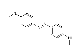 4-[[4-(dimethylamino)phenyl]diazenyl]-N-methylaniline Structure