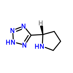 (S)-5-(吡咯烷-2-基)-1H-四唑结构式