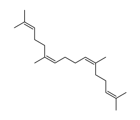 (6Z,10Z)-2,6,11,15-tetramethyl-2,6,10,14-hexadecatetraene结构式