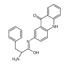 N-(L-Phenylalanyl)-2-aminoacridone Structure