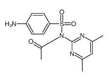 N-acetylsulfamethazine结构式