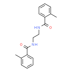 2-methyl-N-{2-[(2-methylbenzoyl)amino]ethyl}benzamide结构式