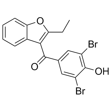 Benzbromarone structure