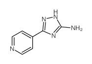 5-(Pyridin-4-yl)-4H-1,2,4-triazol-3-amine structure