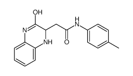 2-(3-OXO-1,2,3,4-TETRAHYDRO-QUINOXALIN-2-YL)-N-P-TOLYL-ACETAMIDE structure