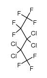 2,2,3,3-tetrachloro-1,1,1,4,4,5,5,5-octafluoro-pentane结构式