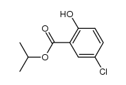 5-Chlor-isopropylsalicylat Structure