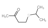 4-propan-2-ylsulfanylbutan-2-one结构式