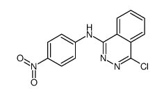 4-chloro-N-(4-nitrophenyl)phthalazin-1-amine结构式