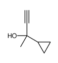 2-cyclopropylbut-3-yn-2-ol Structure