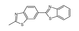 6-(1,3-benzothiazol-2-yl)-2-methyl-1,3-benzothiazole Structure