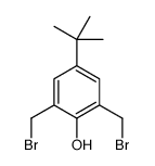 2,6-bis(bromomethyl)-4-tert-butylphenol Structure