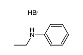 N-ethylanilinium bromide Structure