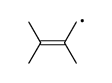 2,3-dimethyl-but-1->3-enyl结构式