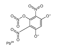 trinitrophloroglucinol, lead salt结构式